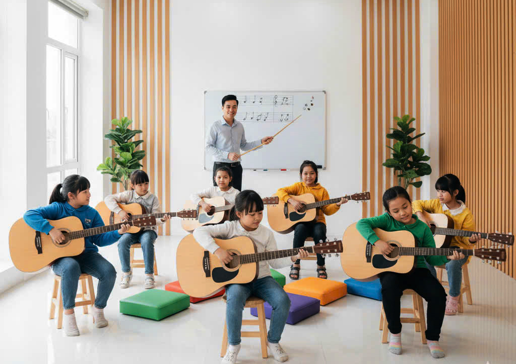 dạy guitar tại đà nẵng, dạy guitar đệm hát